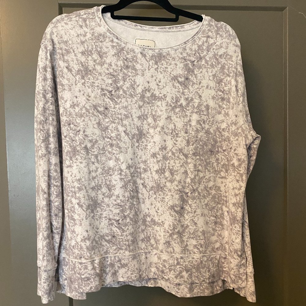 Rachel Hollis Ltd. "Made for More" Sweatshirt Grey Texture
